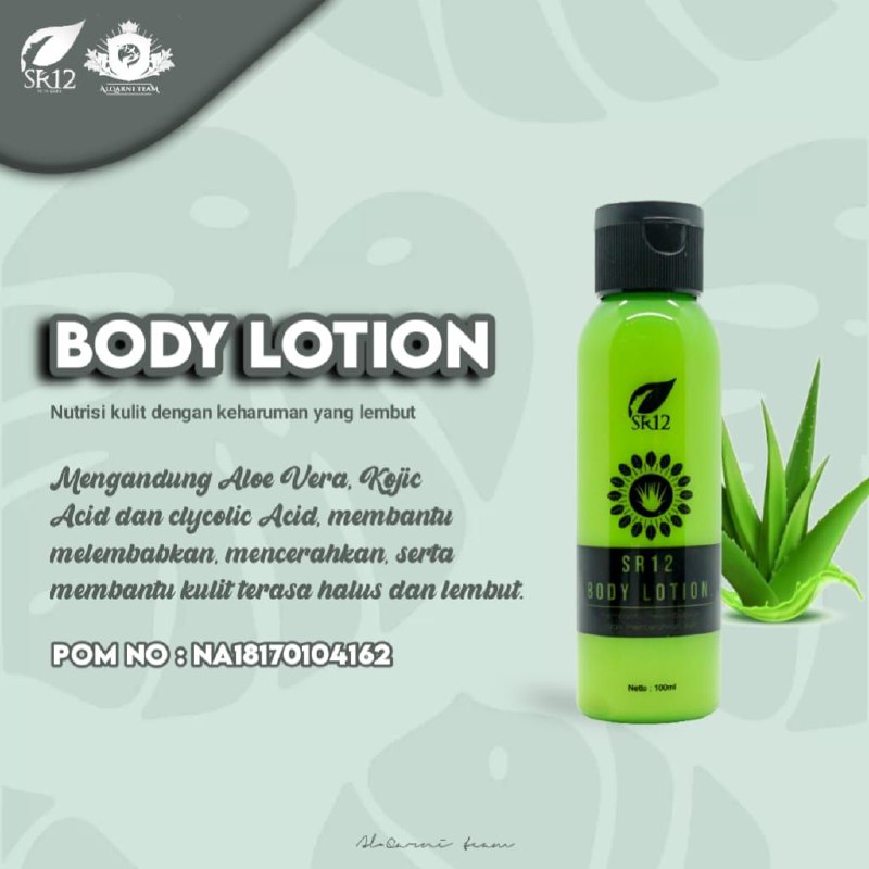 Whitening Body Lotion SR12 (Handbody untuk malam)🌿🌼 Bukan hanya mencerahkan secara maksimal, tapi hand Body ini wangi buangeeet, tidak menyengat, wangi nya segerrr, lembut, bikin adem tenang gitu..rugi deh kalau nggak pakai ini, wangi nya bukan seperti HandBody biasa yg rata-rata wangi nya hampir sama meskipun berbeda merk...🌿🌼Pokoknya HandBody Aloe Vera SR12 untuk malam ini..wangi nya KHAS buanget, wangi nya Beda dengan yang lain, nggak terasa lengket-lengket gitu, tapi meresap dg sempurna, nyaman dan adem👍🌿🌼 Yuk ganti HandBody mu ke yg Herbal berkualitas , aman dan BPOM yaitu: Body lotion SR12 Rutinkan handbodyan sebelum tidur malam yuk ..pakai Body lotion SR12Kamu akan dapati kulitmu sehat  bersih mulus cerah alami. Okeeeeh🤗😁READY STOCK🤩🤩🤩Wa/telegram 👉0821-5799-8873AGEN RESMI SR12 HERBAL SKINCARE BALIKPAPAN KAL-TIMIntip yuk 👇shopee.co.id/agenresmisr12Atautokopedia.com/sr12balikpapanBisa pakai voucher free ongkir dan bisa COD juga lo... GERCEEP🎉🎉🎉