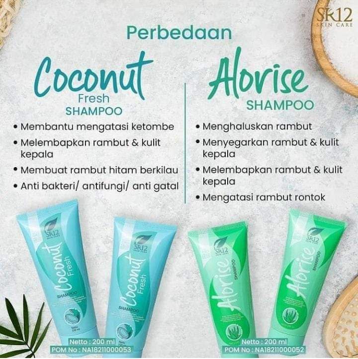 🪴Solusi terbaik untuk Rambut Rontok ???ya.. SHAMPO ALORISE SR12 dong...🪴Ketombe lenyap dengan SHAMPO COCONUT SR12 🤩👍 nggak percaya..??? Buktikan sendiri deh...Rasakan sensasi nya disentuhan pertama.  MaasyaaAllah, luarrr biasaaa😍👍 Ku sudah membuktikan, sekarang giliran kamu🤗🪴Ready semuanya✅Shampo Coconut : untuk rambut rontok yang disertai ketombe (Anti ketombe, rambut rontok, rambut sering diwarnain, rambut kutuan, rambut ubanan)✅ Shampo Alorise:untuk rambut rontok yang tidak disertai ketombe.(Untuk permasalahan Rambut bercabang, Rambut rontok, susah numbuh/lama numbuh, kusut karena bahan kimia/catokan/smoothing, lepek, kering, bercabang)🪴Oiya jika kamu pakai shampo SR12..lebih afdhol disertai pakai Hair conditioner nya juga ya..😁Hair Care SR12 memang TOP MARKOTOPWA/Telegram 👉 0821-5799-8873AGEN RESMI SR12 HERBAL SKINCARE BALIKPAPAN KAL-TIMMampir yuks 👇shopee.co.id/agenresmisr12Atautokopedia.com/sr12balikpapanBisa pakai voucher free ongkir dan bisa COD juga lo... GERCEEP🎉