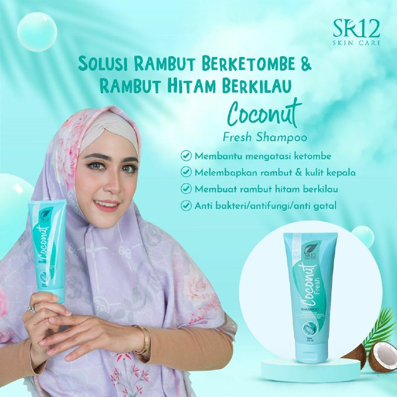 Rambut /kepala gatel banget kenapa ya?🤔🌴Rambut/kepala gatal bisa terjadi karena ketombe yang ada di rambutmu dear🌴Yukss hempaskan ketombe dirambut dengan Coconut Fresh Shampoo SR12🥰Saya sendiri juga sudah buktikan Lo... padahal baru 1 kali keramas, Ketombe langsung minggaaaat😱🤩👍 Rontok pun berkurang🌴Shampo Coconut SR12 ini sangat direkomendasikan untuk rambut rontok yang di sertai ketombe ya dear💐🌴Coconut Fresh shampoo : Anti ketombe, rambut rontok, rambut sering diwarnain, rambut kutuan, rambut ubanan.Ready Stock🤩🤩🤩Order atau konsultasi (free)WA/Telegram👉0821-5799-8873AGEN RESMI SR12 HERBAL SKINCARE BALIKPAPAN KAL-TIMshopee.co.id/agenresmisr12Atautokopedia.com/sr12balikpapan