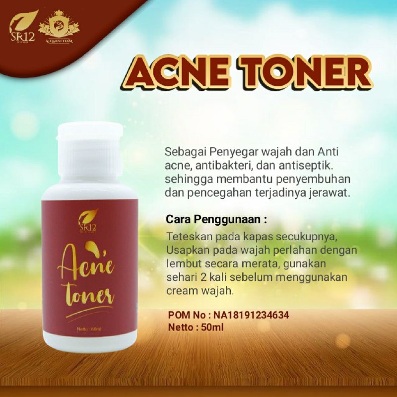 Acnet toner (kemasan lama)