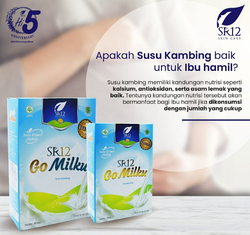 🌿🥛Susu kambing etawa/GoMilku SR12 Sangat cocok buat bumil ya.... yg bosan minum susu bumil di pasaran yuks di coba minum susu embeknya SR12 😍Tidak Amis/Tidak Bau Prengus🌿🥛GoMilku SR12 tidak hanya mengandung susu kambing etawa, tp juga ada daun kelor nya, madu dan ikan gabus, sehingga semakin kaya manfaat Susu Gomilku SR12 alias susu embek ini bisa membantu membersihkan paru2 dari bakteri dan virus.. sehingga bisa  mengatasi sesak nafas 🌿🥛Susu embek SR12 ini bagus di konsumsi semua kalangan ya, dari balita, dewasa, bumil, busui hingga lansia🤗Ready stock semua ukuran : 200 gram dan 600 gram🥛 GoMilku Putih 🥛 GoMilku CoklatWA/telegram👉0821-5799-8873AGEN RESMI SR12 HERBAL SKINCARE BALIKPAPAN KAL-TIMMampir yuks👇shopee.co.id/agenresmisr12Atautokopedia.com/sr12balikpapanBisa pakai voucher free ongkir dan bisa COD juga lo...🎉🎉